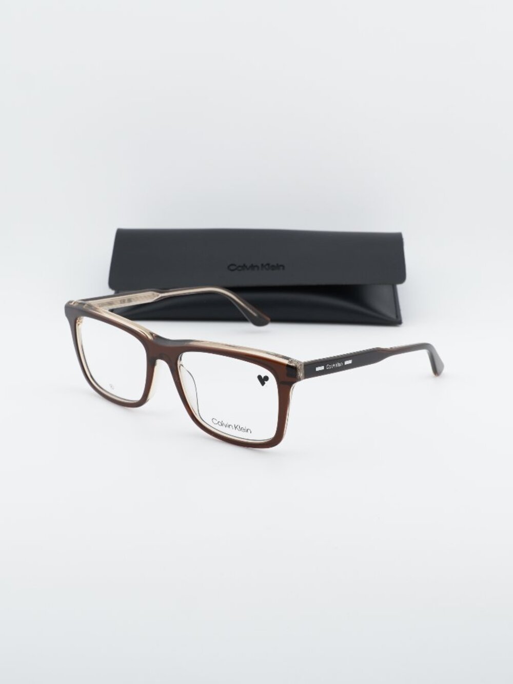 Calvin Klein CK24542 280 Eyeglasses Brown 57mm Rectangle Frame